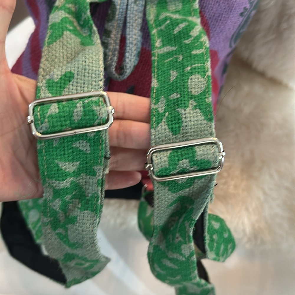 Dydaktik Recycled Patchwork Boho Backpack - image 4